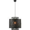 Markslöjd Markslöjd 108676 - Luster na lanku STRATI 1xE27/40W/230V čierna/bambus ML1463 + záruka 3 roky zadarmo