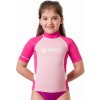 Dievčenské lycrové triko Mares RASHGUARD JUNIOR, krátky rukáv - XS (8/9 let)