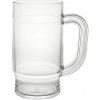 Fortel Pivný nerozbitný pohár Garden party 0,5 l, plastový s uchom