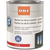 OBI Farba na okná a dvere lesklá biela 750 ml