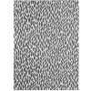 SCAN QUILT Dekoro 9029 Lístočky 50x70 cm sivá