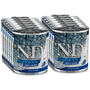 N&D dog Herring & Shrimps 12 x 285 g