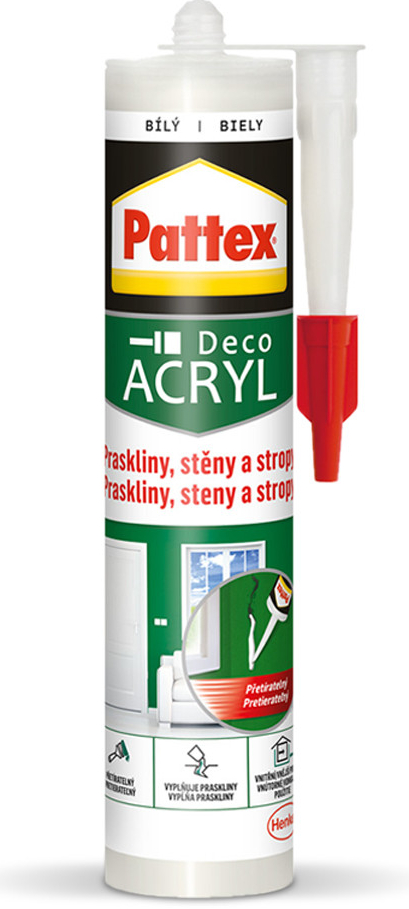 PATTEX praskliny, stěny a stropy 280g bielý