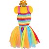 Set karneval - princezná farebná