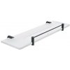 Nimco Bormo - Polička, dĺžka 40 cm, matná čierna BRC X440-X-90