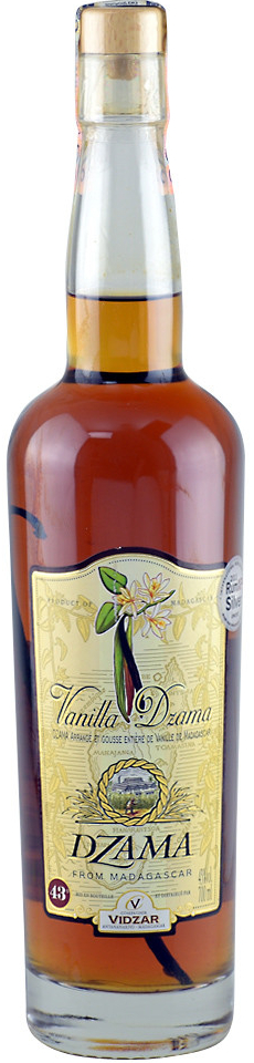 Dzama Vanilla 43% 0,7 l (čistá fľaša)