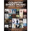 Country Sheet Music 2010-2019 - 40 skladieb v úprave PVG klavír, spev a gitara