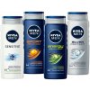NIVEA MEN pánsky sprchový gél sada 4x500 ml