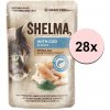 Shelma Cat treska spirulina v omáčke 28 x 85 g