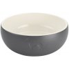 Keramická miska HUNTER Lund, sivá -900 ml, Ø 16 x H 6,5 cm