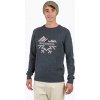 Pánsky sveter Rossignol Jacquard Crew Neck onyx grey