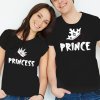 Tričko s potlačou Princess and Prince