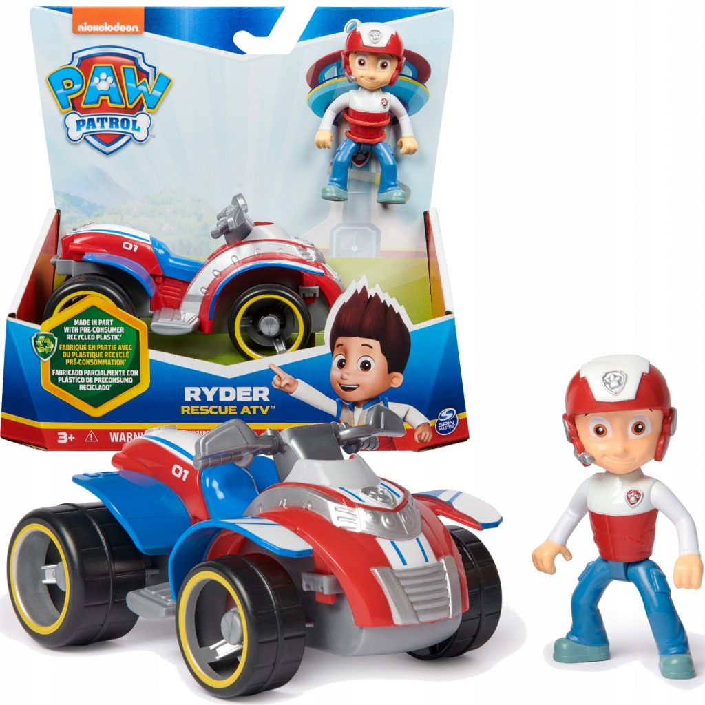 Spin Master Paw Patrol základné vozidlá Ryder