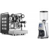 Rocket Espresso Appartamento, black/white + Eureka Atom Specialty 75, chrome