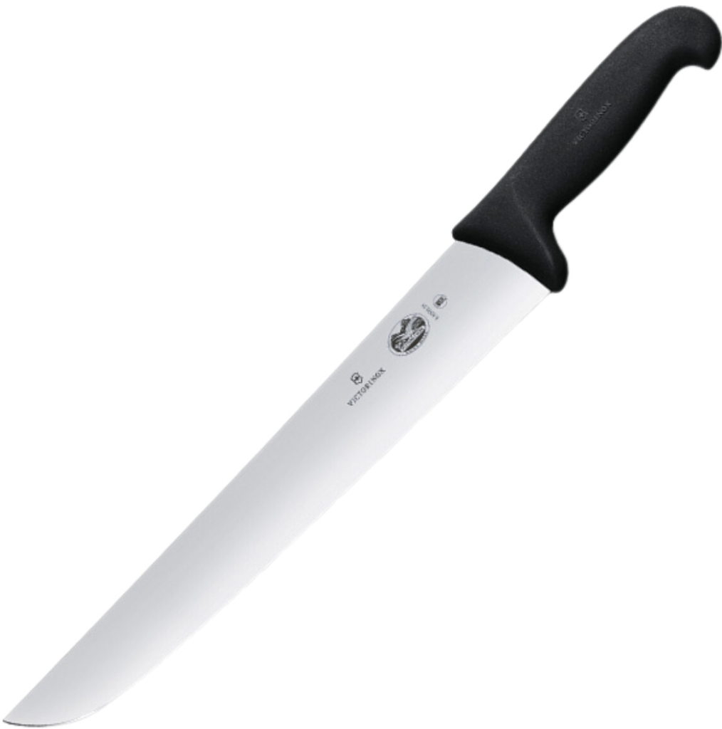 Victorinox Fibrox Mäsiarský rovný nôž pevný 31 cm
