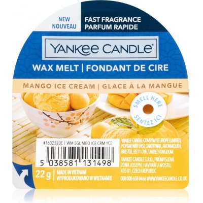 Yankee Candle Mango Ice Cream vosk do aromalampy 22 g