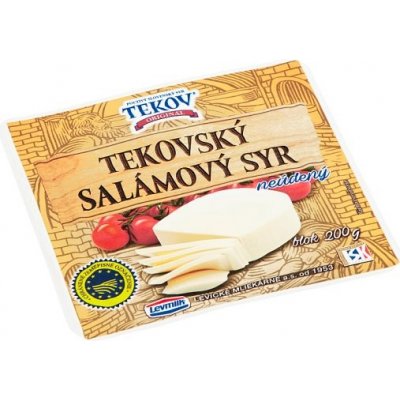 Tekovský salámový sýr neúdený blok 200 g