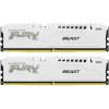 Kingston FURY Beast White/ DDR5/ 32GB/ 6800MHz/ CL34/ 2x16GB/ White (KF568C34BWK2-32)