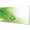 Obraz na skle Drop list slnko 100x50 cm