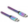 Delock 81116 USB-C USB 2.0 USB-C ® zástrčka USB-C ® zástrčka 2m vícebarevný