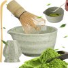 SADA NA PRÍPRAVU ČAJU MATCHA: METLIČKA, STOJAN, LYŽIČKA A MISKA 4V1