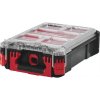 MILWAUKEE 4932464083 organizer PACKOUT střední nárazuvzdorný polymer, IP65, 5 samostatných boxů