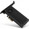AXAGON PCEM2-DC, PCIe x4 - M.2 NVMe M-key + SATA B-key slot adaptér, chladič, LP