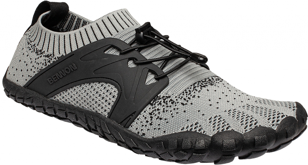 Bennon Voľnočasová barefoot obuv sivá
