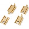 Brio Mini koleje rovné spojky 54 mm 4 ks