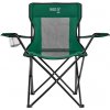 Turistické kreslo NILS Camp NC3302 zelené/čierne