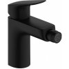 Hansgrohe Logis - Bidetová batéria s výpusťou, matná čierna - 71200670