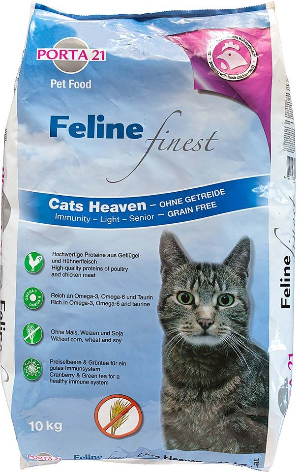 Porta 21 Feline Finest Cats Heaven 10 kg