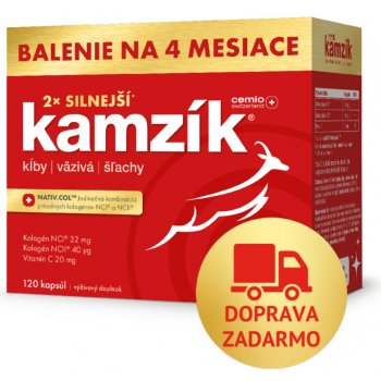 Cemio Kamzík darček 2023 120 kapsúl