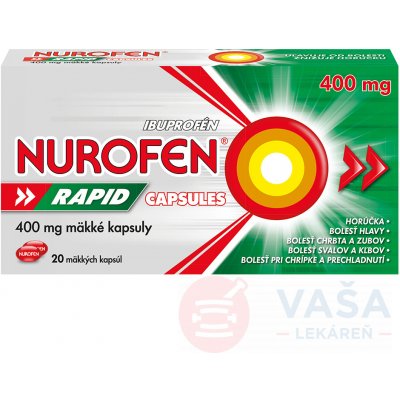 Brufedol Rapid 400 mg tbl.flm.24 x 400 mg