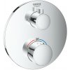 GROHE Grohtherm - Termostatická batéria pre 2 spotrebiče, chróm 24076000