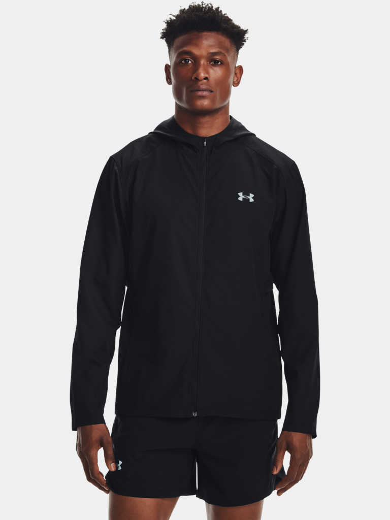 Under Armour UA STORM Run bunda s kapucňou-BLK