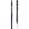 Bežecké lyže s podporou stúpania skin Fischer TWIN SKIN PERFORMANCE MED SET + BDG CONTROL STEP tmavo modrá,Biela,Žltá,Čierna