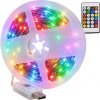 Verk 12446 LED pásik RGB, IP65, USB, Bluetooth, diaľkové ovládanie, 10 m