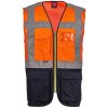 Reflexná pracovná vesta Payper EXTROVERT Farba: Oranžová Fluo/ N, Veľkosť: 4XL (S008500088020114XL)