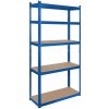 Kovový regál 180x90x40 modrý Rebel