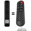 Senior TCL 43P636, 55C645, 75P735, 75C645 náhradný diaľkový ovládač pre seniorov