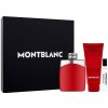 Montblanc Legend Red dárková sada: EDP 100 ml + EDP 7,5 ml + sprchový gel 100 ml