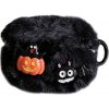 AppleMix Halloweenský plyšový kryt pre AirPods Pro 2 / Pro - s krúžkom
