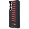 Red Bull PU Leather Meshed Powerbar Magnetic Zadní Kryt pro Samsung Galaxy S26 Navy RBHMS26S24PUDSRV