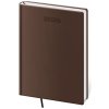 Helma 365 Týždenný diár A5 Soft hnedý 2026