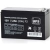 UPS baterie 12V 7,2Ah F2 (14551)