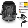 KIDDY Evoluna i-size 2 + Isofix základna 2022 Grey Melange Icy Grey