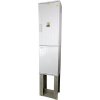 SFOS E1RP+Z+ZD elektromerový rozvádzač so zásuvkami v pilieri so zemným dielom (32A/400V+16A/230V) do 40A - ZSE