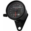 SEFIS mechanický analógový tachometer na motocykel retro 200 čierny
