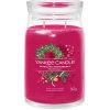 Yankee Candle Sparkling Winterberry signature sviečka veľká 567 g
